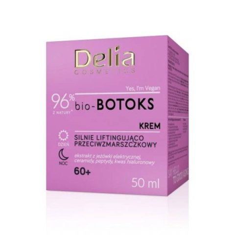 DELIA bio-BOTOKS Krem liftingujący na dzień i na noc 60+, 50ml