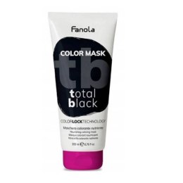 Fanola Color Mask total black 200ml maska koloryzująca do włosów