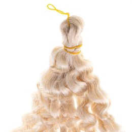 Syntetyczne włosy do wplatania AfroLoki - Blond