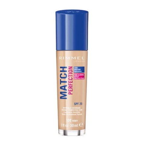 Rimmel London 100 Ivory SPF20 Match Perfection Podkład 30ml (W) (P2)