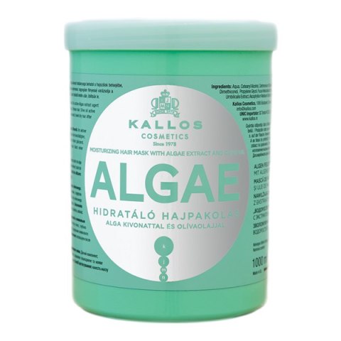 Kallos Cosmetics Algae Maska do włosów 1000ml (W) (P2)