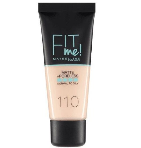 Maybelline 110 Porcelain Matte + Poreless Fit Me! Podkład 30ml (W) (P2)