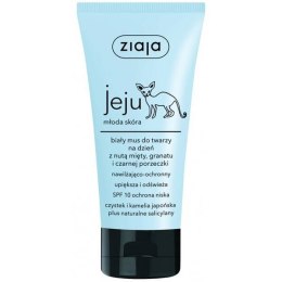 Ziaja White Face Mousse Moisturiser Jeju SPF10 Krem do twarzy na dzień 50ml (W) (P2)