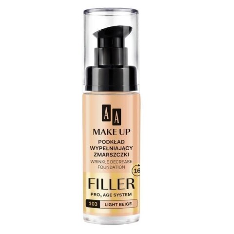 AA Make Up Filler podkład wypełniający zmarszczki 103 Light Beige 30ml (P1)