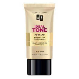 AA Make Up Ideal Tone podkład perfekcyjne dopasowanie 105 Sand 30ml (P1)