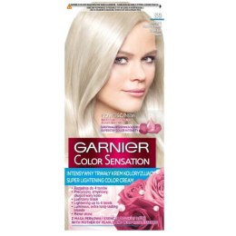 Garnier Color Sensation Cream Super Lightening superrozjaśniający krem koloryzujący S9 Srebrny Popielaty Blond (P1)