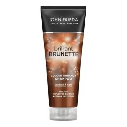 John Frieda Brilliant Brunette Colour Protecting szampon nawilżający do ciemnych włosów 250ml (P1)
