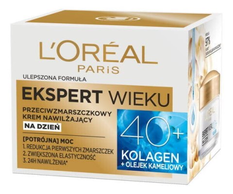 L'Oreal Paris Ekspert Wieku 40+ przeciwzmarszczkowy krem wygładzający na dzień 50ml (P1)