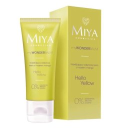 Miya Cosmetics My Wonder Balm Hello Yellow nawilżająco-odżywczy krem do twarzy z masłem mango 75ml (P1)