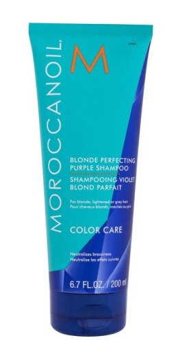Moroccanoil Blonde Perfecting Purple Shampoo Color Care Szampon do włosów 200ml (W) (P2)