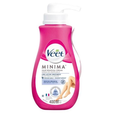 Veet Hair Removal Cream Sensitive Skin Minima Akcesoria do depilacji 400ml (W) (P2)