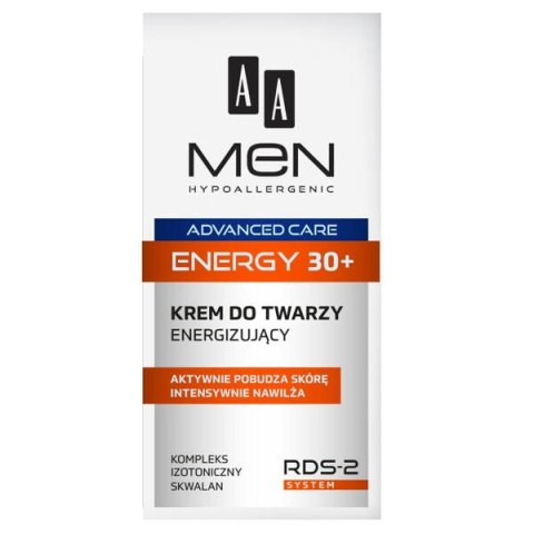 AA Men Advanced Care Energy 30+ krem do twarzy energizujący 50ml (P1)