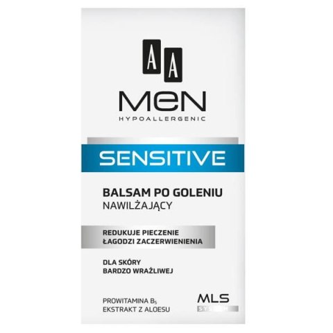 AA Men Sensitive balsam po goleniu nawilżający dla skóry bardzo wrażliwej 100ml (P1)