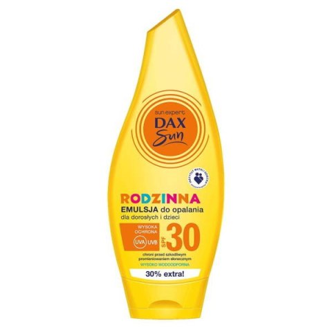 Dax Sun Rodzinna emulsja do opalania dla dorosłych i dzieci SPF30 250ml (P1)