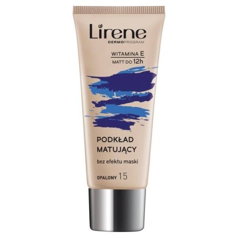 Lirene Nature Matte podkład matujący do twarzy 15 Opalony 30ml (P1)