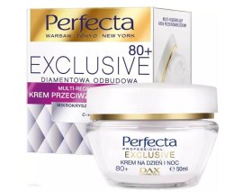 Perfecta Exclusive 80+ multi-regenerujący krem silnie przeciwzmarszczkowy na dzień i na noc 50ml (P1)