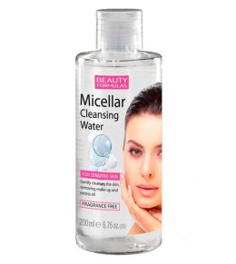 Beauty Formulas Micellar Cleansing Water oczyszczający płyn micelarny do demakijażu 200ml (P1)