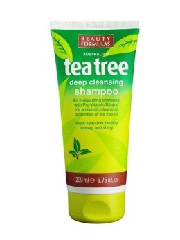 Beauty Formulas Tea Tree Deep Cleansing Shampoo oczyszczający szampon do włosów 200ml (P1)