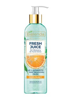 Bielenda Fresh Juice żel micelarny nawilżający z wodą cytrusową Pomarańcza 190g (P1)