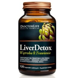 Doctor Life Liver Detox ochrona wątroby suplement diety 120 kapsułek (P1)