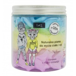 LaQ Naturalna pianka do mycia ciała i rąk o zapachu gumy balonowej z ekstraktem z mleka ryżowego 250ml (P1)