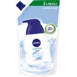 Nivea Creme Soft mydło w płynie opakowanie uzupełniające 500ml (P1)