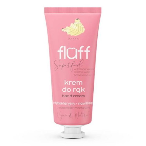 Fluff Superfood Hand Cream antybakteryjny krem do rąk Banan 50ml (P1)