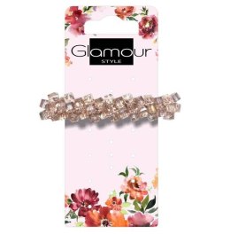 Glamour Spinka automatyczna do włosów z kryształkami (P1)