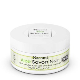 Nacomi Aloe Savon Noir aloesowe czarne mydło z sokiem z aloesu 125g (P1)