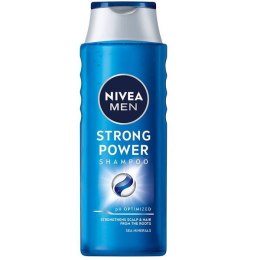 Nivea Men Strong Power wzmacniający szampon do włosów 400ml (P1)