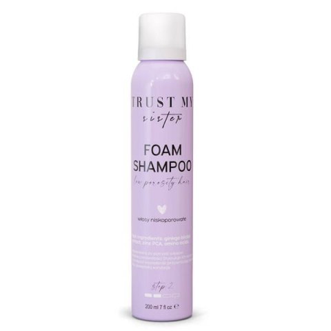 Trust My Sister Foam Shampoo szampon do włosów niskoporowatych 200ml (P1)