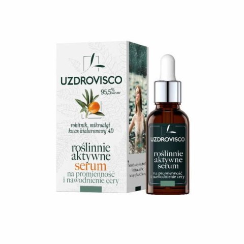 UZDROVISCO Roślinnie Aktywne serum na promienność i nawodnienie cery Rokitnik 30ml (P1)