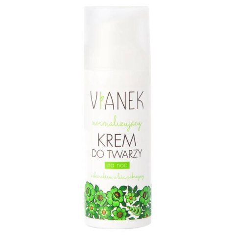 VIANEK Normalizujący krem do twarzy na noc 50ml (P1)