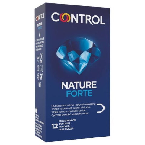 Control Nature Forte pogrubione ergonomicznie prezerwatywy z naturalnego lateksu 12szt. (P1)