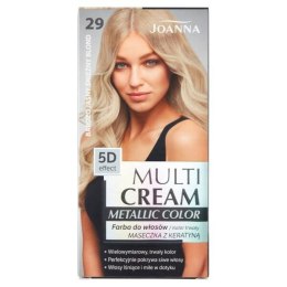 Joanna Multi Cream Metallic Color farba do włosów 29 Bardzo Jasny Śnieżny Blond (P1)