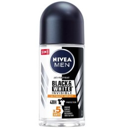 Nivea Men BlackWhite Invisible Ultimate Impact antyperspirant w kulce 50ml (P1)