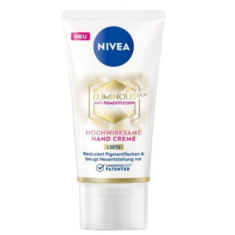 Nivea Luminous630® krem do rąk przeciw przebarwieniom 50ml (P1)