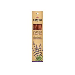 Sattva Natural Indian Incense naturalne indyjskie kadzidełko Lawenda 15szt (P1)
