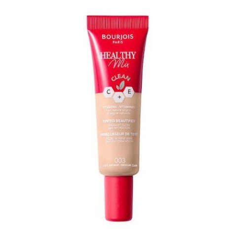 BOURJOIS Healthy Mix Tinted Beautifier Foundation lekki podkład o działaniu nawilżającym 003 Light Medium 30ml (P1)