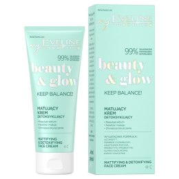 EVELINE Beauty Glow Keep Balance! matujący krem detoksykujący na dzień i noc 75ml (P1)