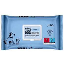 LUBA Dog nawilżane chusteczki do oczyszczania i ochrony skóry i sierści 60 szt (P1)