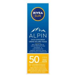 NIVEA Sun Alpin krem do twarzy z wysoką ochroną SPF50 50ml (P1)