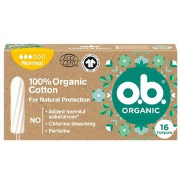 O.B. Organic tampony Normal 16szt. (P1)