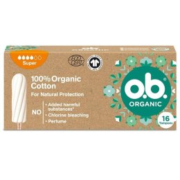 O.B. Organic tampony Super 16szt. (P1)