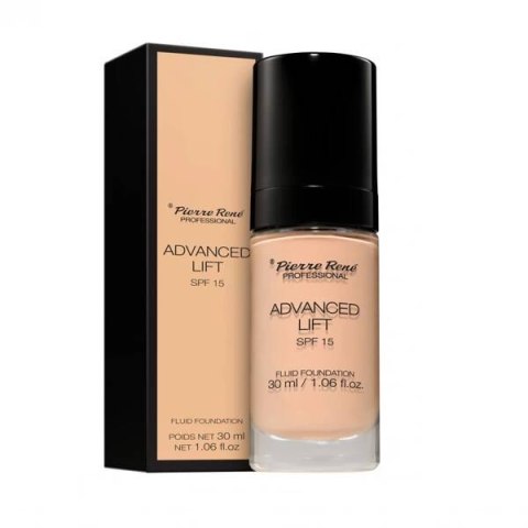 PIERRE RENE Advanced Lift SPF15 Fluid Foundation podkład liftingujący 04 Light Beige 30ml (P1)