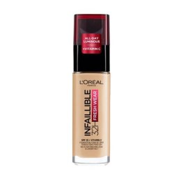 L'OREAL Infaillible 32H Fresh Wear Foundation długotrwały podkład do twarzy 100 Linen 30ml (P1)