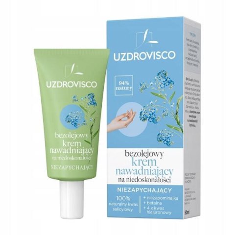 UZDROVISCO Bezolejowy krem na niedoskonałości 50ml (P1)