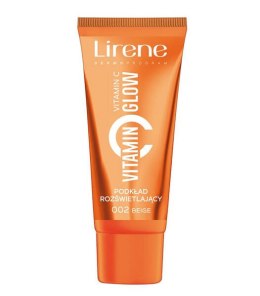 LIRENE Vitamin Glow podkład rozświetlający do twarzy z Witaminą C 002 Beige 30ml (P1)