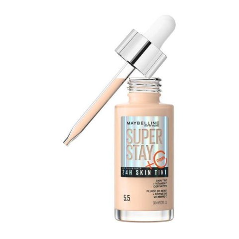 MAYBELLINE Super Stay 24H Skin Tint rozświetlający podkład do twarzy z witaminą C 05.5 30ml (P1)