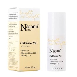 NACOMI Next Level rozświetlające serum pod oczy z kofeiną 2% 15ml (P1)